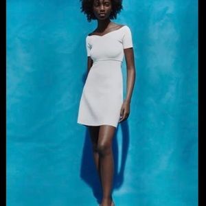 ZARA MINI WHITE DRESS